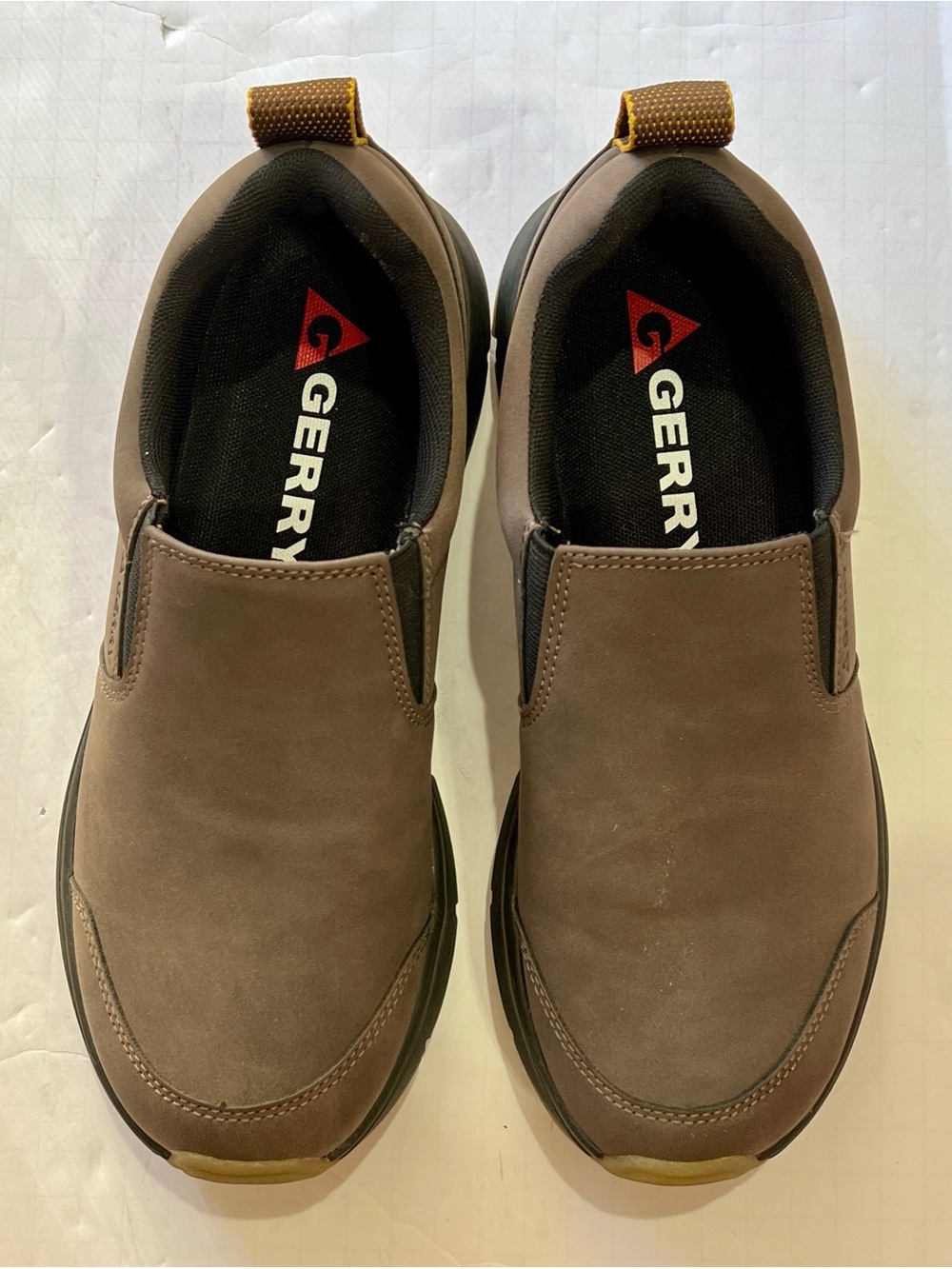 Gerry Slip-On Casual Loafers Moc II in Brown with Black Soles US Men’s 8 - Picture 4 of 14